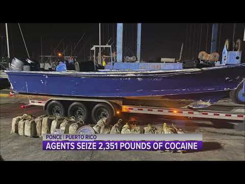Agents Seize More than 2,300 Pounds of Cocaine Near Ponce in Puerto ...