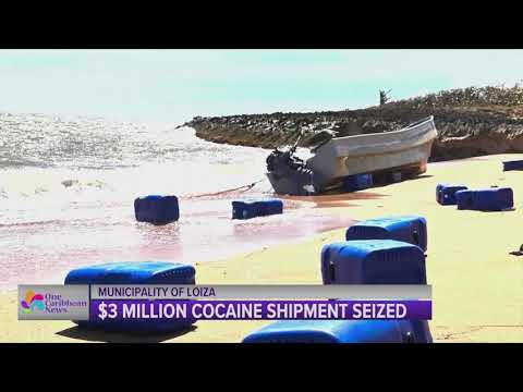 $3M Cocaine Shipment Seized in Puerto Rico | One Caribbean Television